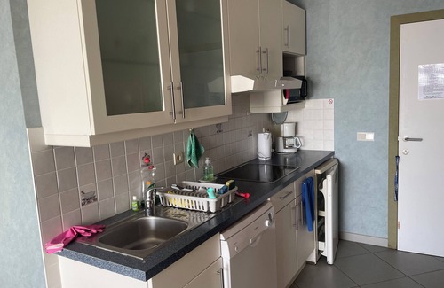 Middelkerke Apartment | Sea-view studio with swimming pool, sauna, games rooms, fitness center.