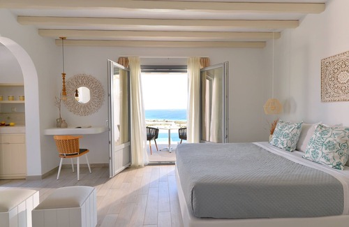 Stelida House | Sea View Suite with Private Pool | Mythology Naxos