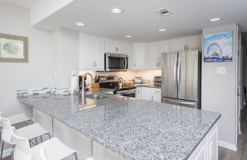 North Ocean City Condo | Sea Watch 1314 is a gorgeous newly remodeled Ocean Front Condo in famous Ocean C