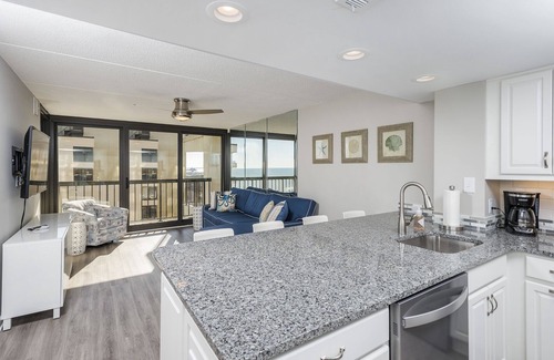 North Ocean City Condo | Sea Watch 1314 is a gorgeous newly remodeled Ocean Front Condo in famous Ocean C