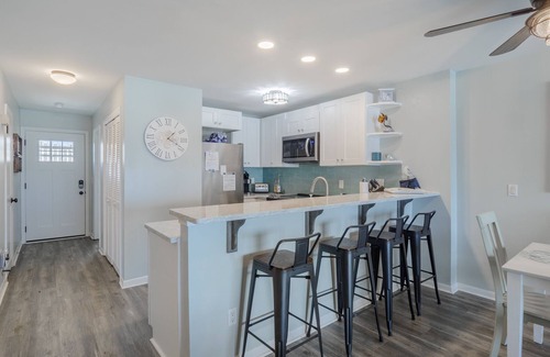 Kure Beach Condo | SeaBatical | Oceanfront + Summer Community Pool!
