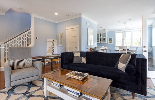 Seabrook House | Seabrook's Boat House, a spacious home steps away from the indoor pool!