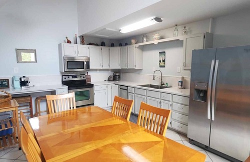 Ocracoke House | SeaClusion I and SeaClusion II: Centrally located, perfect for biking or walking