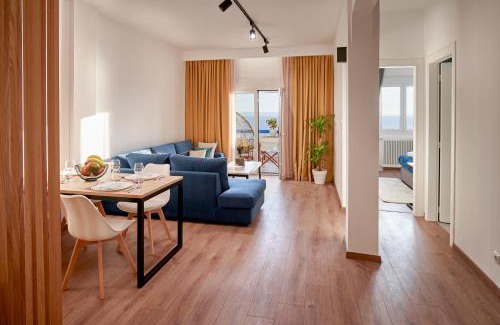 Kalamaria Apartment | Seafront Luxury President Suite Aegean Sunset