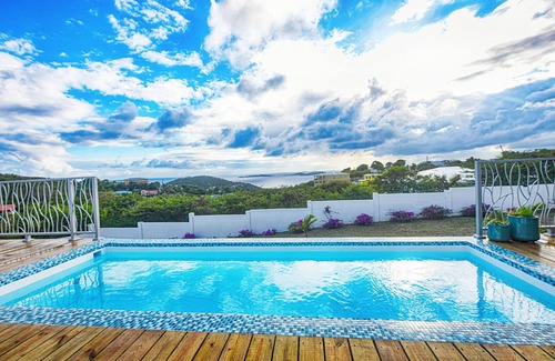 Estate Pastory Villa | Searenity Villa in Cruz Bay with private pool and sunset view