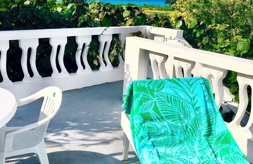 Silver Sands Apartment | Seaside Jamaica Cottage with Lush Garden, Hammock, 1 minute Walk to Beach!