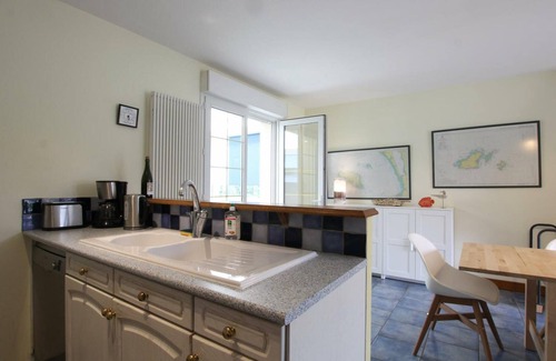 Portbail Cottage | Seaside Villa: AC, Garden, Terrace, Veranda, 400m to Beach, Family-Friendly, All-Inclusive