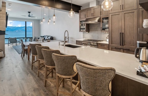 Sandpoint Condo | Seasons 8, All New Waterfront Condo. Great views, Rooftop bar and hot tub, marina, beach.