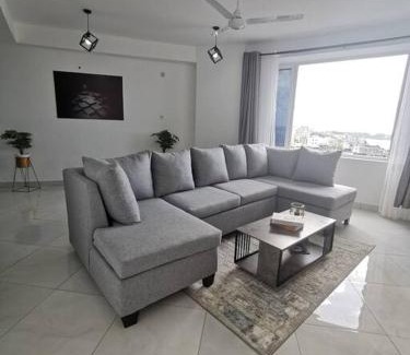 Mombasa Apartment | Seaview Penthouse, AC included & Rooftop Pool