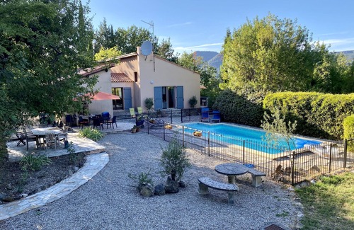 Soubes Villa | Secluded villa with garden poolnBeautiful picturesquenvillage