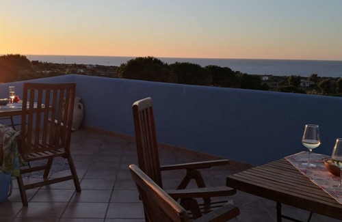 Ustica Apartment | Second floor apartment with wonderful sea view terrace