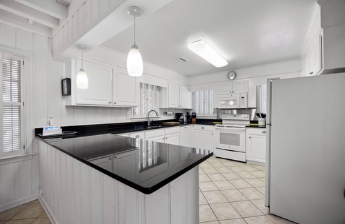 North Litchfield Beach House | Second row beach house, screened porch with rocking chairs, easy walk to beach