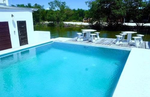 Belize City Apartment | See Belize SUNRISE Sea View 2-bed Studio with Pool & Deck, 1st Floor