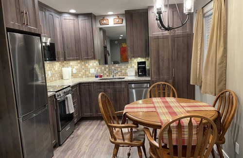 Regional District of Nanaimo Apartment | See the Sea! nA beautiful, fully furnished, one bedroom, semi-oceanfront, suite!