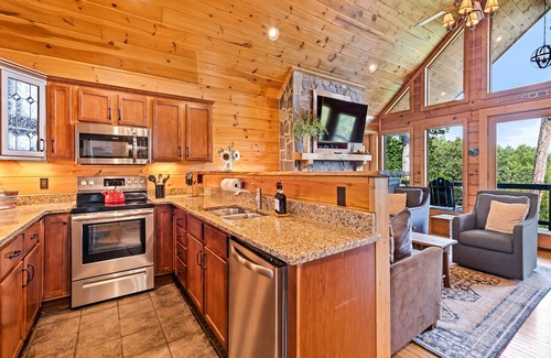Bryson City Cabin | 'See The View' Times 2