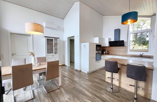 Mirow House | Seeschwalbe 327 - Das Skandinavische Familienhaus für 4 mit Sauna und Whirlpool