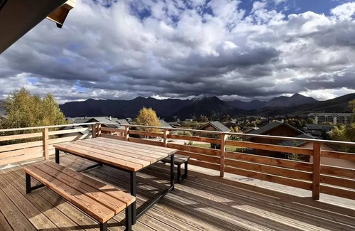 La Toussuire Ski Chalet | Semi-detached chalet close to slopes with sauna