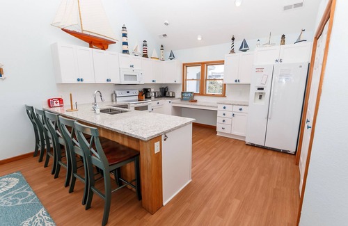 Whalehead Beach House | Semi-Oceanfront, Priv Pool, Hot Tub, ELEV, Rec Rm-WL980, OBX Beach Bliss