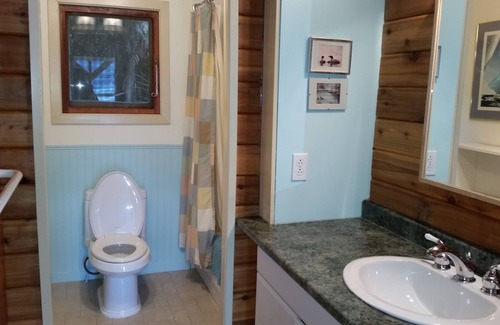 Blind Bay Cottage | Semi-Waterfront Cottage, West View, Dock, Buoy, Pet Friendly