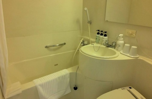 Shimonoseki Hotel | Semidouble smoking room breakfast included Sm/Shimonoseki Yamaguchi