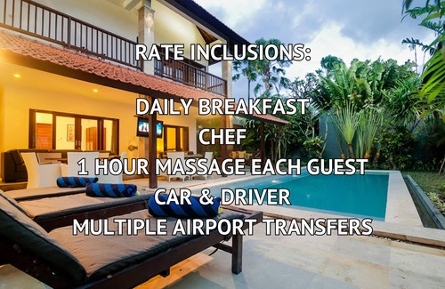 Petitenget Villa | SEMINYAK, WALK TO BEACH, 7 BDRM, AMAZING VALUE