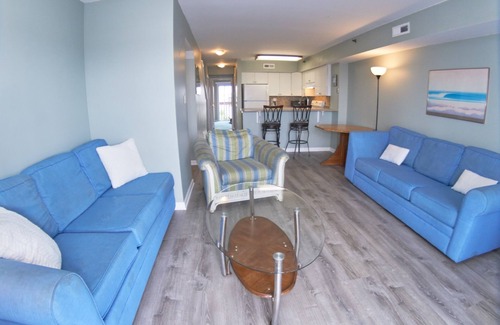 Midtown Ocean City Condo | Senior week welcome! Walk to beach and boardwalk! 4 balconies