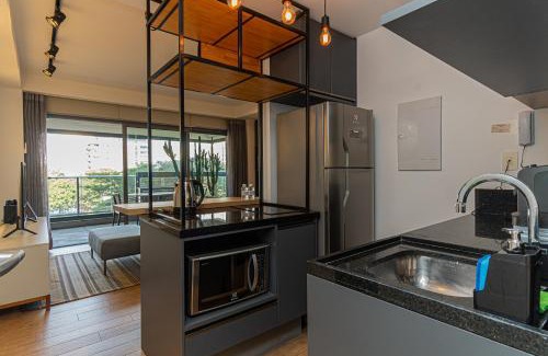 Brooklin Paulista Apartment | Sense Studio - Brooklin, Wi-Fi, Vaga e Academia no Brooklin