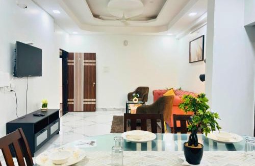 Hyderabad Apartment | Serene 3BHK Upscale Apt in CityCenter by SeraiStays