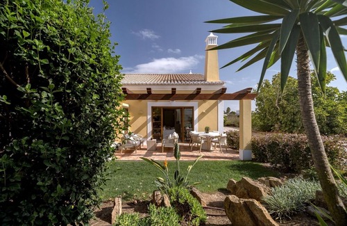 Praia da Luz Villa | Serene Algarve 2 bdr Villa with Ocean-View Shared Pool in Lovely Luz near Lagos