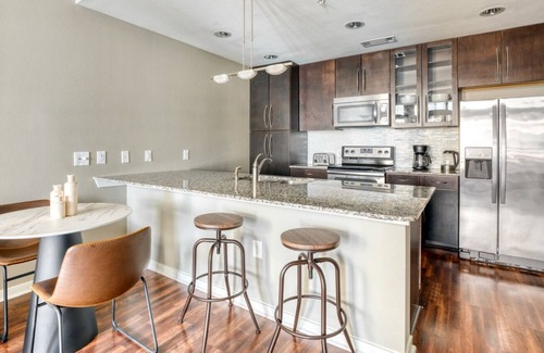 Barton Heights Apartment | Serene Barton Springs 1BR w/ W/D, Gym & Pool, nr Town Lake, by Blueground