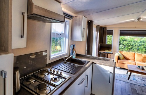 Hollum Ski Chalet | Serene Dune Chalet located between Golf Course and Beach
