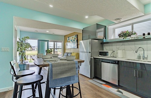 West Edmonton House | Serene lake view 2 bedroom basement suite located in the heart of West Edmonton.