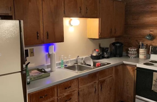 Bruce Crossing Cabin | Serene Log Cabin Getaway! Close to Hiking, Snowmobile And Four Wheeler Trails.