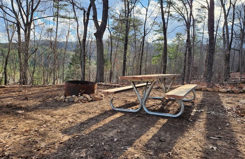 Fort Mc Clellan RV Rental | Serene primitive tent campsite in rural Anniston, AL