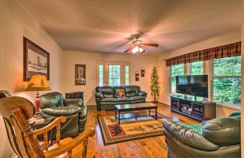 Todd House | Serene Todd Getaway with Private Pond and Creek Views!