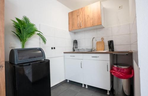 Konig Ludwig Apartment | Serviceroom24 - Space in Recklinghausen WLAN - Smart-TV - 24-7 Check-in und Küche