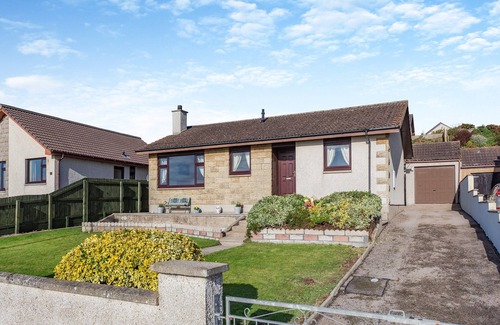 Fearn Cottage | Set in the village of Balintore, this spacious house offers an enclosed garden.