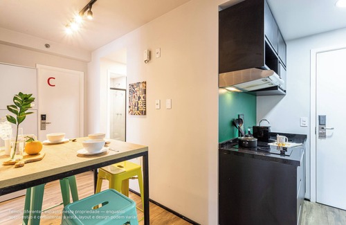 Vila Buarque Condo | Share Consolação by Viva - Prédio completo na Consolação com piscina no rooftop próx ao Mackenzie