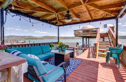 Lucerne House | Shared Boat Dock at Clear Lake Couples Retreat