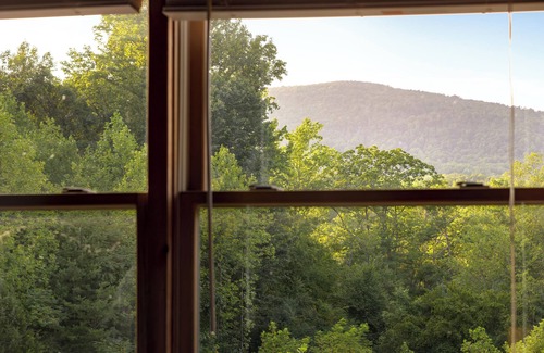 Stanardsville House | Shenandoah Mountain Majesty Log Cabin on 15 Acres - Hot Tub-1GB Fiber Internet