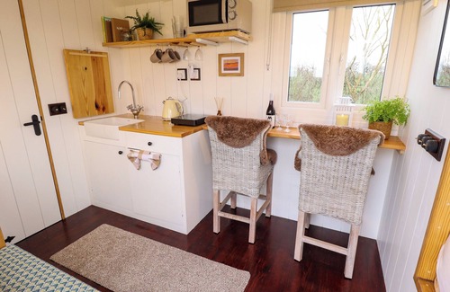 Aubourn Cottage | SHEPHERDS HUT - OAK, pet friendly, with hot tub in Lincoln