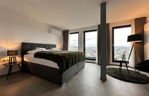 Siegen House | SI-View Doppelzimmer mit Stadtblick Zimmer 17 - Hotel