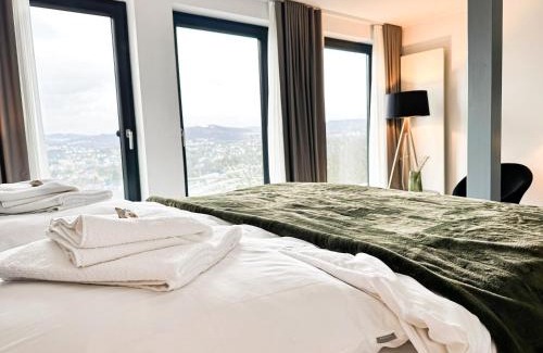 Siegen House | SI-View Doppelzimmer mit Stadtblick Zimmer 17 - Hotel
