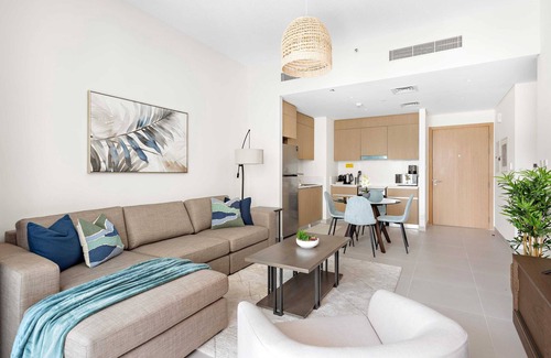 Dubai Apartment | Silkhaus 1BDR in Surf Tower | New Neighborhood