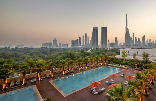 Bur Dubai Apartment | Silkhaus renovated studio with Burj Khalifa view in DIFC