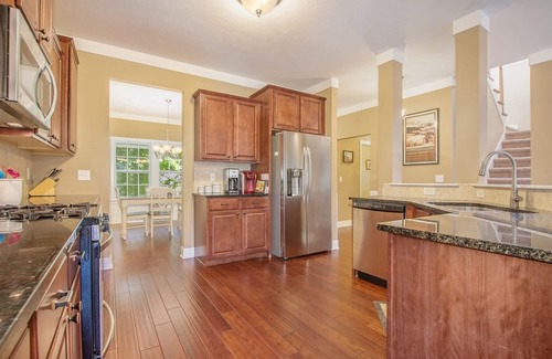 Saugatuck House | Silverberry Acres: Hot Tub, Fire Pit, Spacious Deck, BBQ, Tucked in the Trees