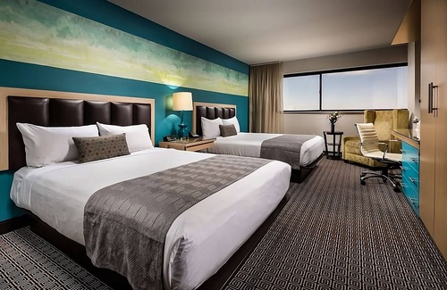 Downtown Las Vegas Hotel | Sin City Escape! 4 Convenient Units w/City View! Near Mob Museum!