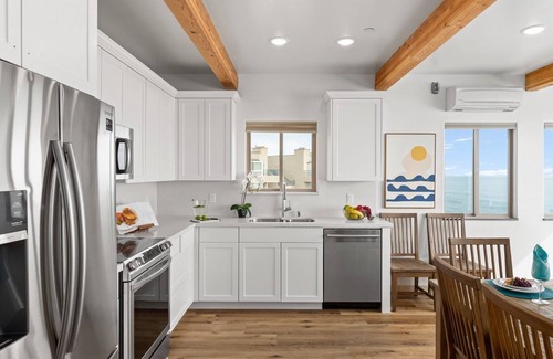 South Oceanside House | Single Family Pet Friendly Oceanfront Home with Two Spas P827-X
