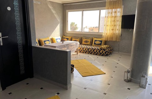 Taghazout Apartment | SINIM HOUSE a property sets in Ait Bihi taghazout 5 min to the beach enjoy surf