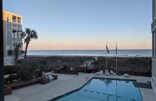 Crescent Beach Condo | Sit Back and Relax.enjoy the spectacular view from the screened porch!